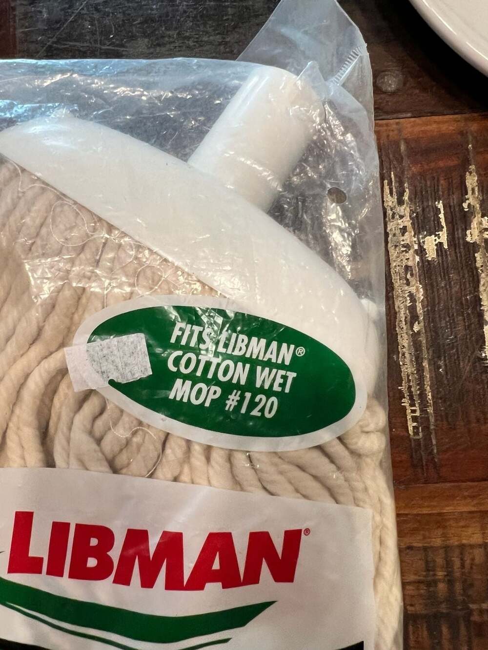 Libman #111 Cotton Wet Mop Head Refill for #120 Cotton Wet Mop